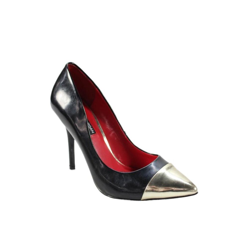 Charles Jourdan Paris Womens Leather Pointed Toe Pump High Heels Black Size 7